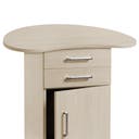 Toppskiva till Pulpet Quantum, 829x584 mm