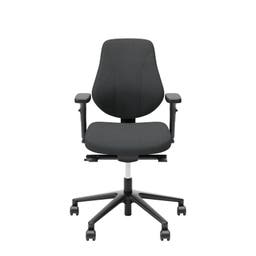 Kontorsarbetsstol Surf Freefloat, mellanhög rygg, armstöd, sitthöjd 45-58 cm