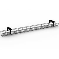 Kabelkorg tråd SW Flip, L1350 x H85 mm, Svart