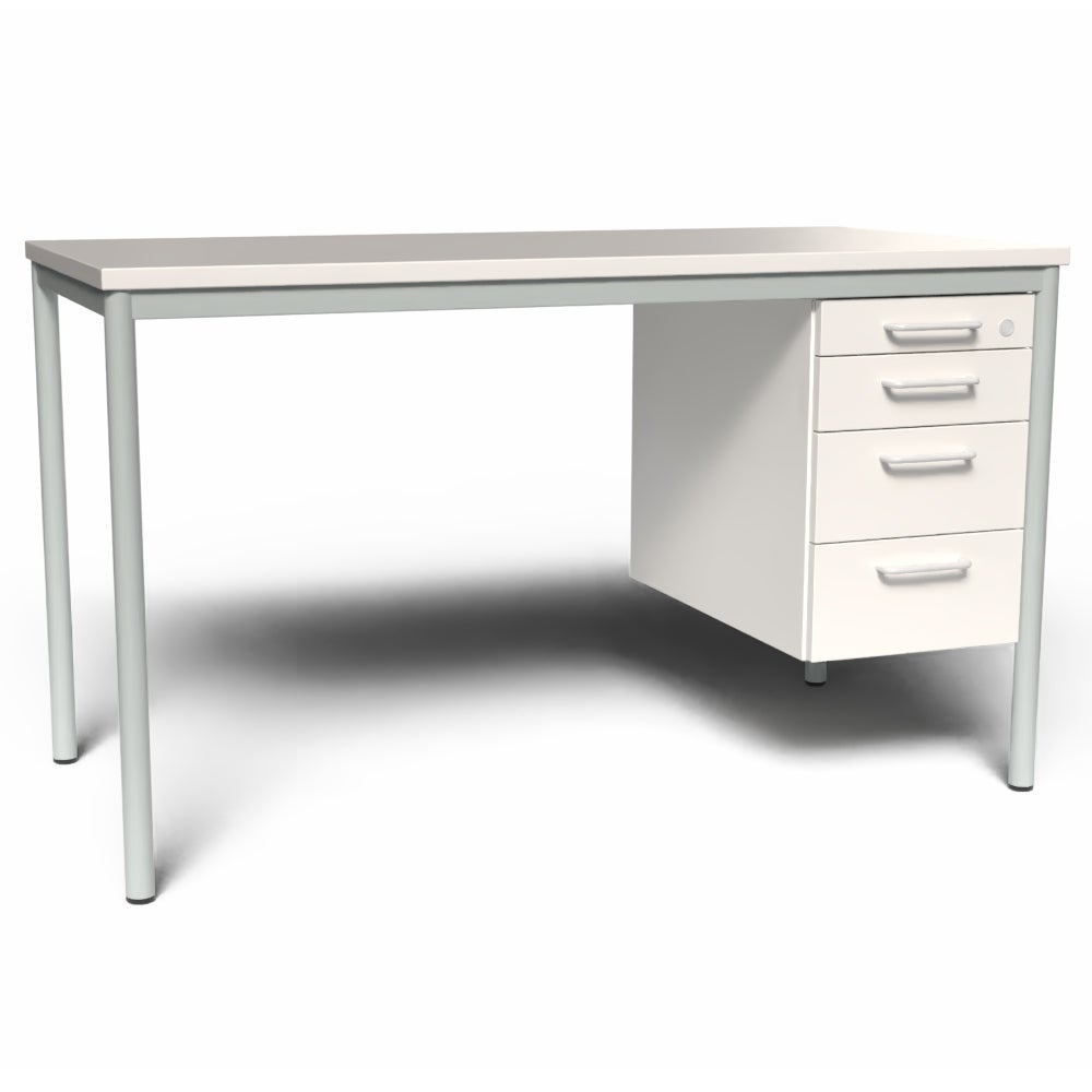Lärarbord Teach med 1 st hurts, 1500x650 mm 