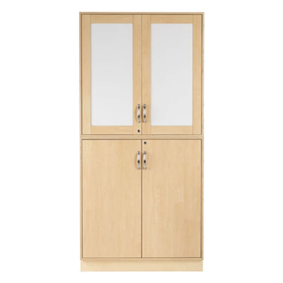 Slöjdskåp Sjöbergsskåpet 1, med 4 st hyllplan, 1 lutande hyllplan & 4 lådor