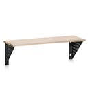 Sittbänk Kumi, Vägghängd, längd 1000 mm, Lackad furu