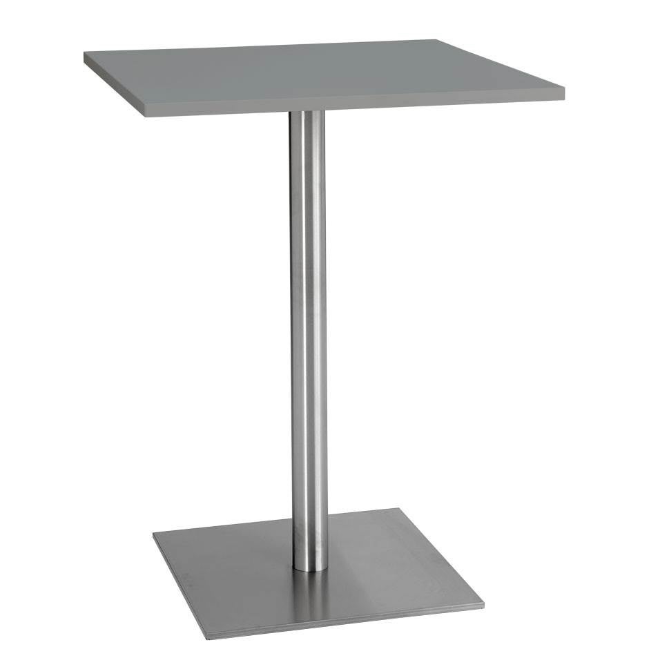 Ståbord Verona, 800 x 800 mm, rostfritt