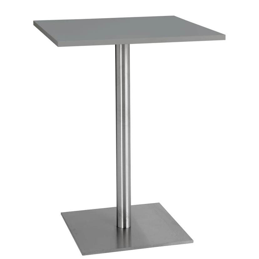 Ståbord Verona, 800 x 800 mm, rostfritt
