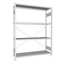 Lagerhylla Meta Quick Plus, start, galv, 2000x1500x400 mm, 4 plan, 200 kg/plan