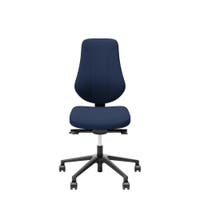 Kontorsarbetsstol Surf Freefloat, hög rygg, sitthöjd 45-58 cm, exklusive armstöd och nackstöd