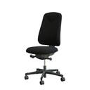Arbetsstol Höganäs 290 Large med hög rygg, stor ställbarhet, tyg Select