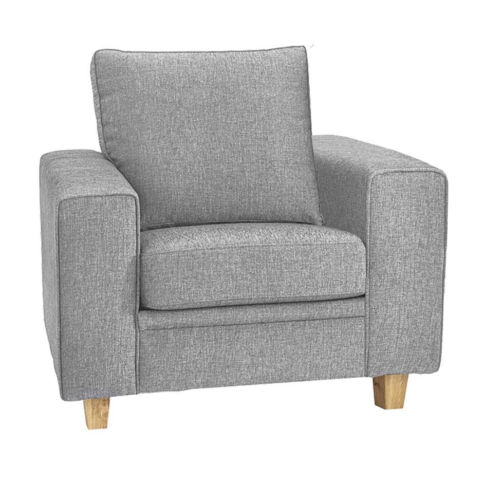 Fåtölj Flexi, 950 mm, tyg