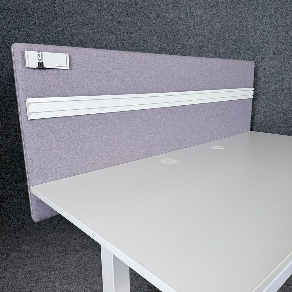 Bordsskärm Glimakra, 1600x640 mm, ljuslila