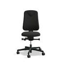 Arbetsstol Höganäs 280 Small med hög rygg, stor ställbarhet, förberedd för nackstöd, tyg Select