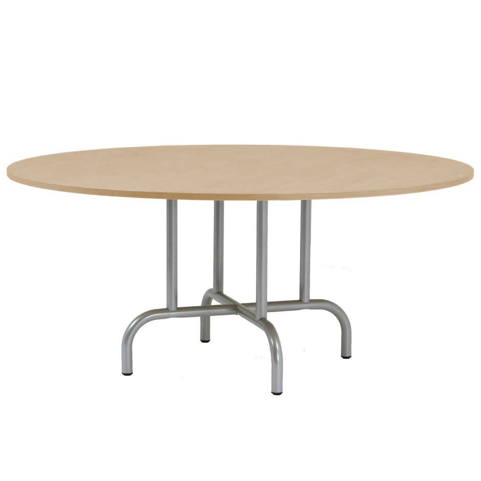 Bord maximum, runt 1600 mm, höjd 720 mm, lackerat underrede