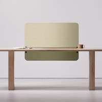 Bordsskärm Edge, nedhäng, 1400x700 mm, ljudabsorberande, klädd i tyg