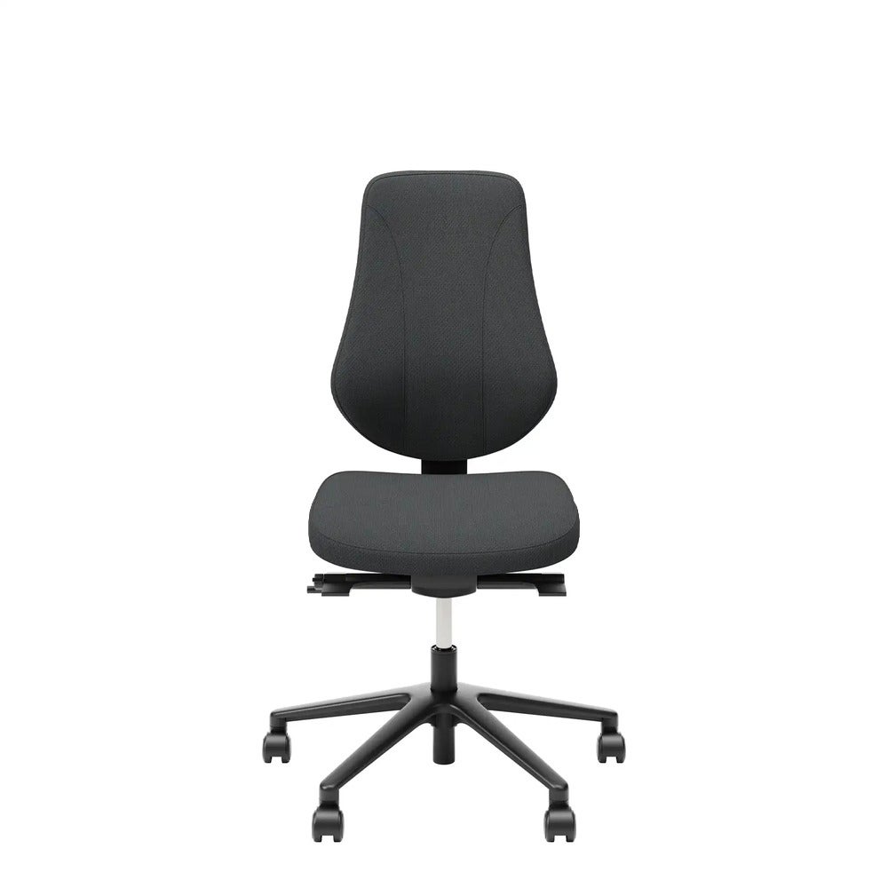 Kontorsarbetsstol Surf Freefloat, hög rygg, sitthöjd 45-58 cm, exklusive armstöd och nackstöd