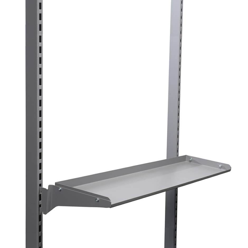 Hyllplan för montering på påbyggnadsram, 875x300 mm