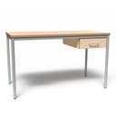 Lärarbord Teach med utdragslåda, 1300x650 mm