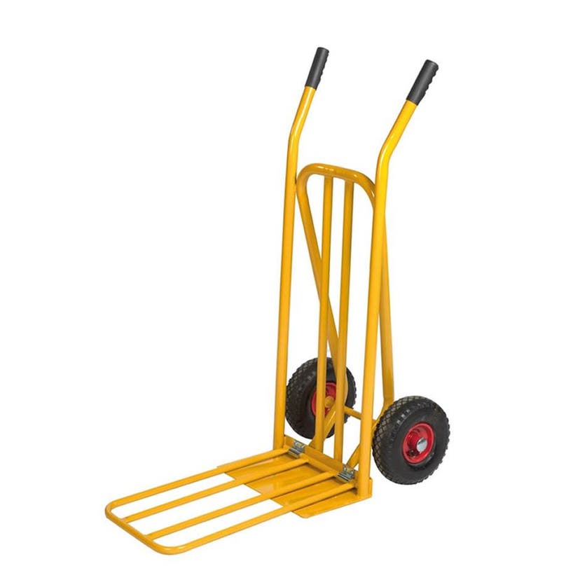 Magasinkärra XL med fällbart laststöd, B480xH1170 mm, kapacitet 250 kg