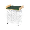 Skötbord Fast 80, skiva 800x800 mm, höjd 900mm