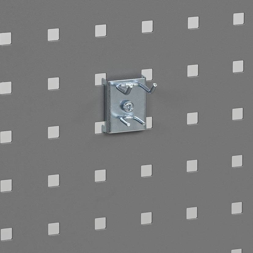 Lednyckelkrok för verktygspanel, längd 32 mm, tjocklek 3 mm, 5-pack