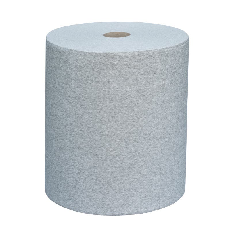 Torkpapper InduWipe Premium, 1-lgr, 950 ark/rl, 42x38cm, 1rl/frp, Grå