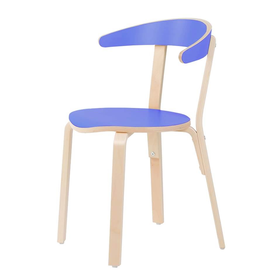 Stol Ellen, formpressad björk, laminat sits & rygg