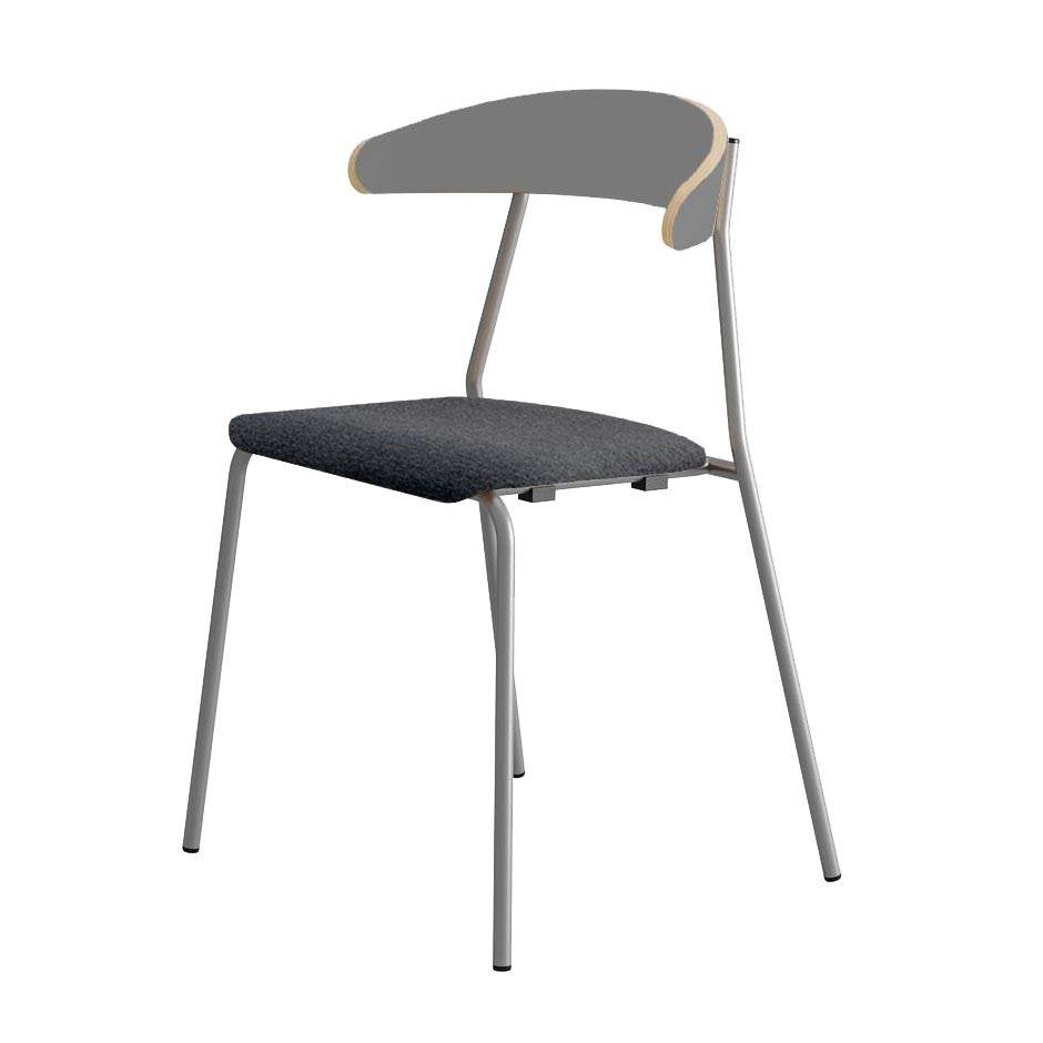 Stol Inspiro, klädd sits och rygg