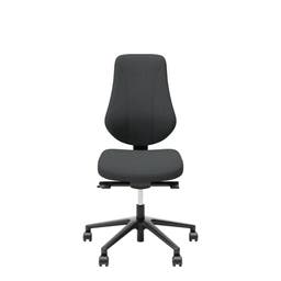 Kontorsarbetsstol Surf Freefloat, hög rygg, sitthöjd 45-58 cm, exklusive armstöd och nackstöd