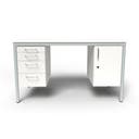 Lärarbord Teach med 1 hurts & 1 skåp, 1500x650 mm