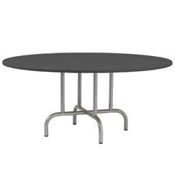 Bord maximum, runt 1600 mm, höjd 720 mm, lackerat underrede