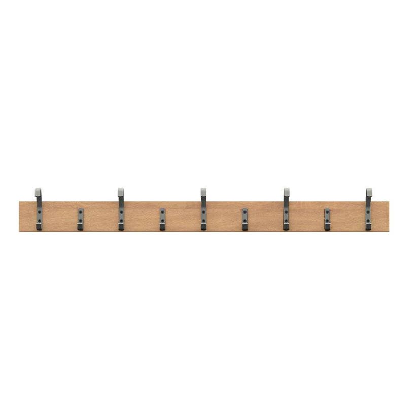 Kroklist, 1500 mm, skolkrokar och väskkrokar