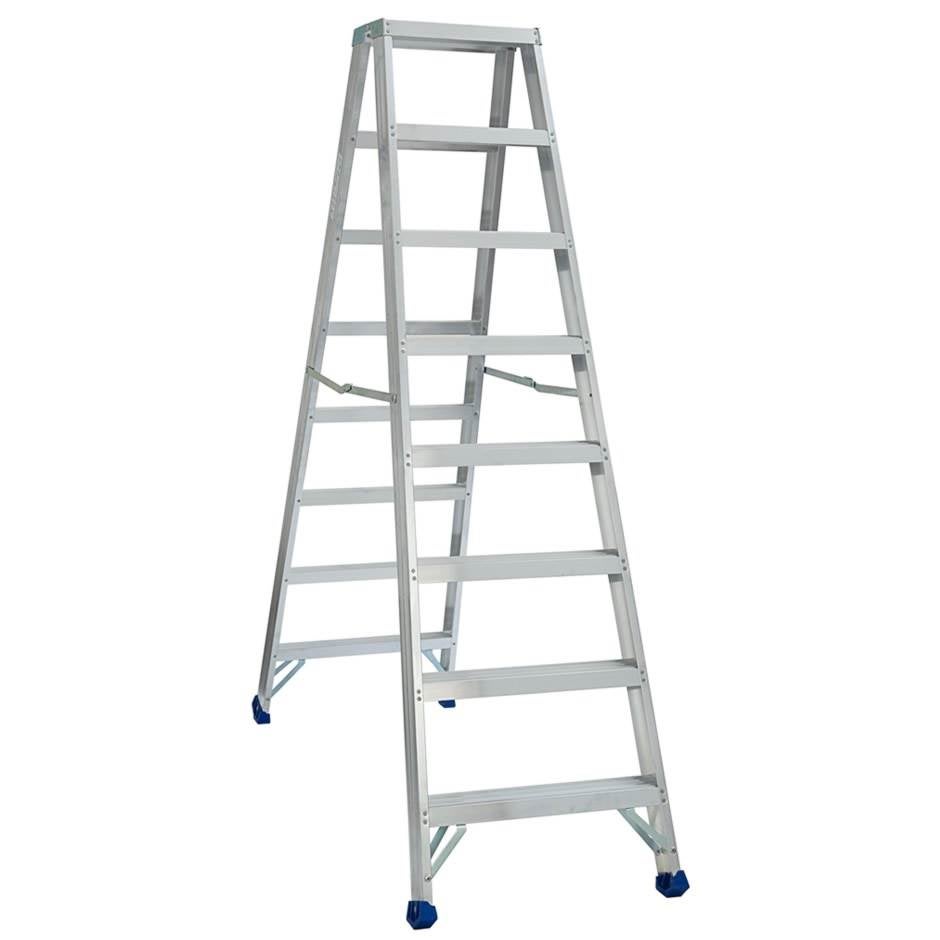 Dubbelstege 10-stegs, höjd till topplatta 2310 mm