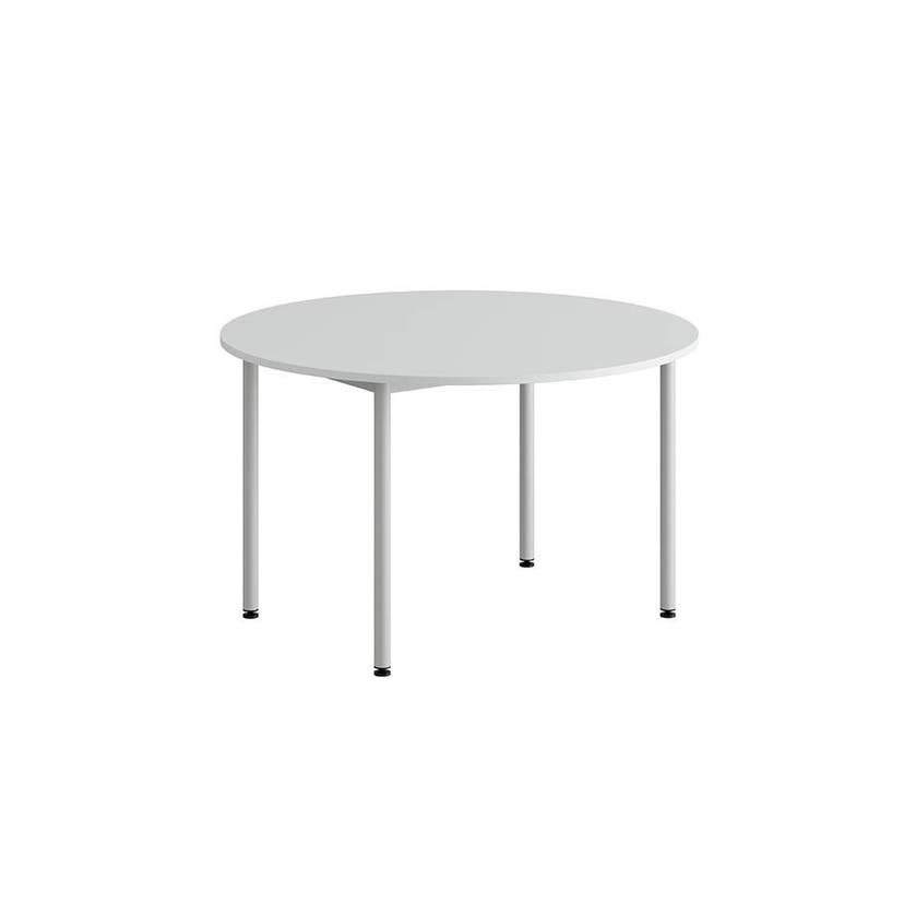 Elevbord Emil, Rund 1200 mm, höjd 900 mm, ljuddämpande laminat skiva