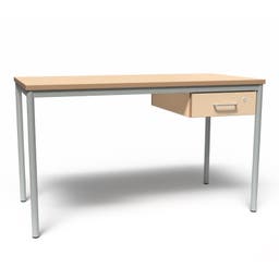 Lärarbord Teach med utdragslåda, 1500x650 mm