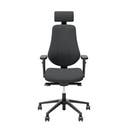 Kontorsarbetsstol Surf Freefloat, hög rygg, armstöd och nackstöd, sitthöjd 45-58 cm