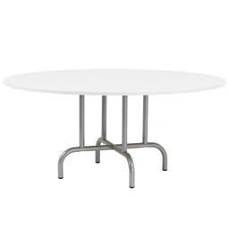 Bord maximum, runt 1600 mm, höjd 720 mm, lackerat underrede