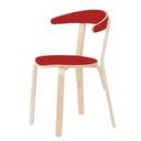 Stol Ellen, formpressad björk, laminat sits & rygg