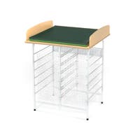 Skötbord Fast 80, skiva 800x800 mm, höjd 900mm