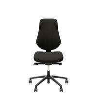 Kontorsarbetsstol Surf Freefloat, hög rygg, sitthöjd 45-58 cm, exklusive armstöd och nackstöd