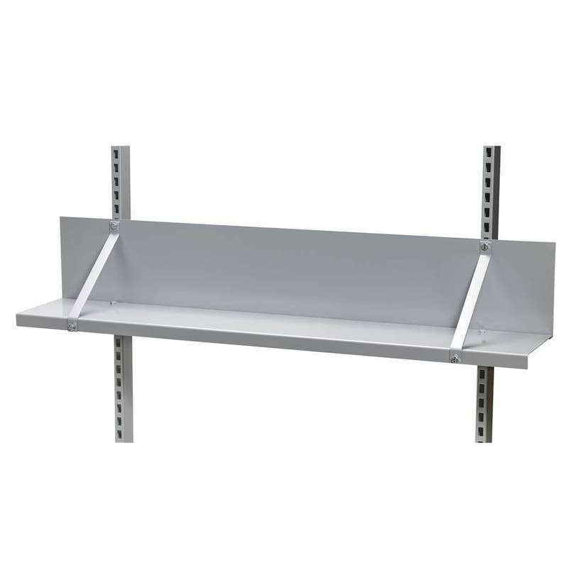 Vinkelhylla i plåt 1200 mm, Silverline