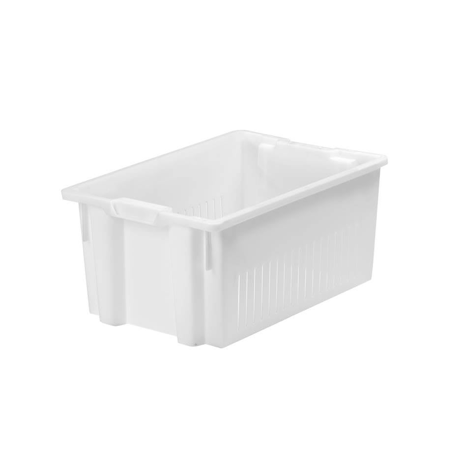 Plastback 50l 600x400x270 mm genombruten