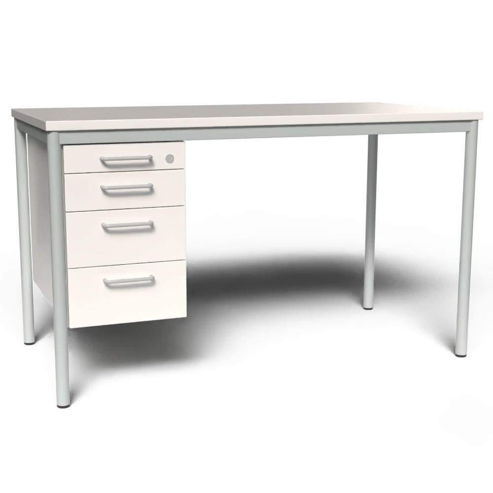 Lärarbord Teach med 1 st hurts, 1500x650 mm 