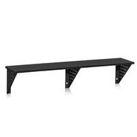 Sittbänk Kumi, Vägghängd, längd 1500 mm, Svart laminat