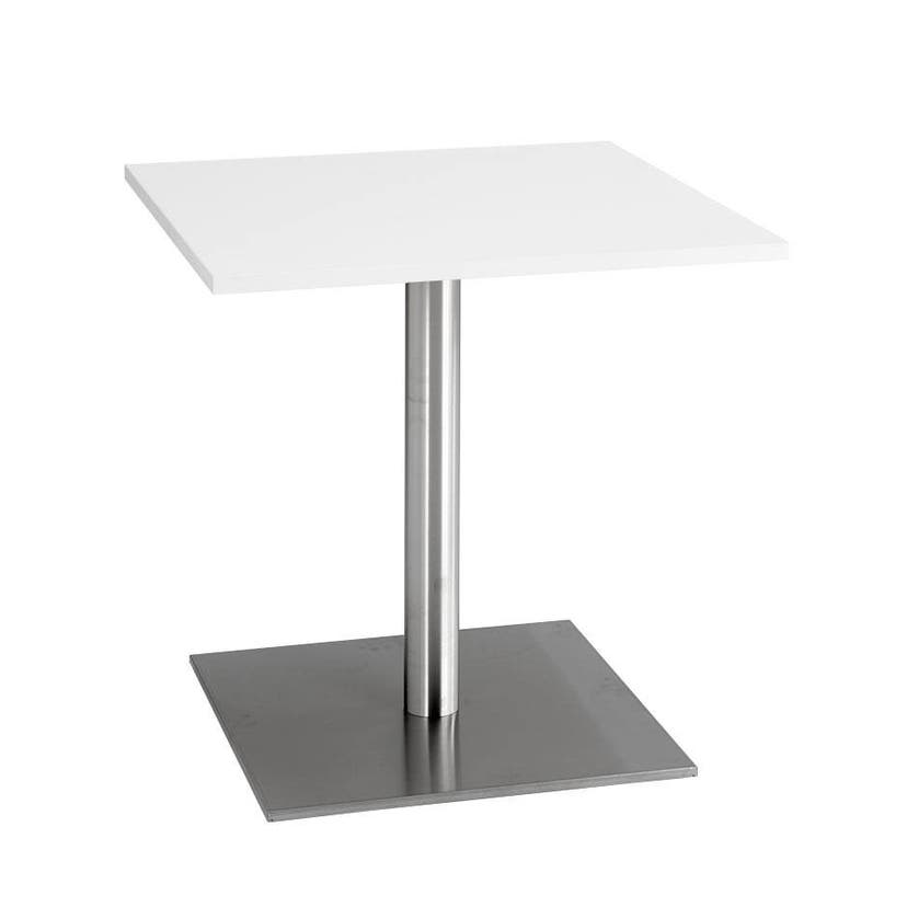Soffbord Verona, 600 x 600 mm, rostfritt