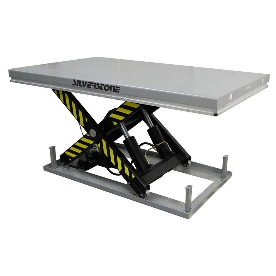 Lyftbord enkelsax HW, elektriskt, 3-fas, 2200x1200 mm, lyftkapacitet 4000 kg