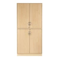 Slöjdskåp Sjöbergsskåpet 1, med 4 st hyllplan, 1 lutande hyllplan & 4 lådor