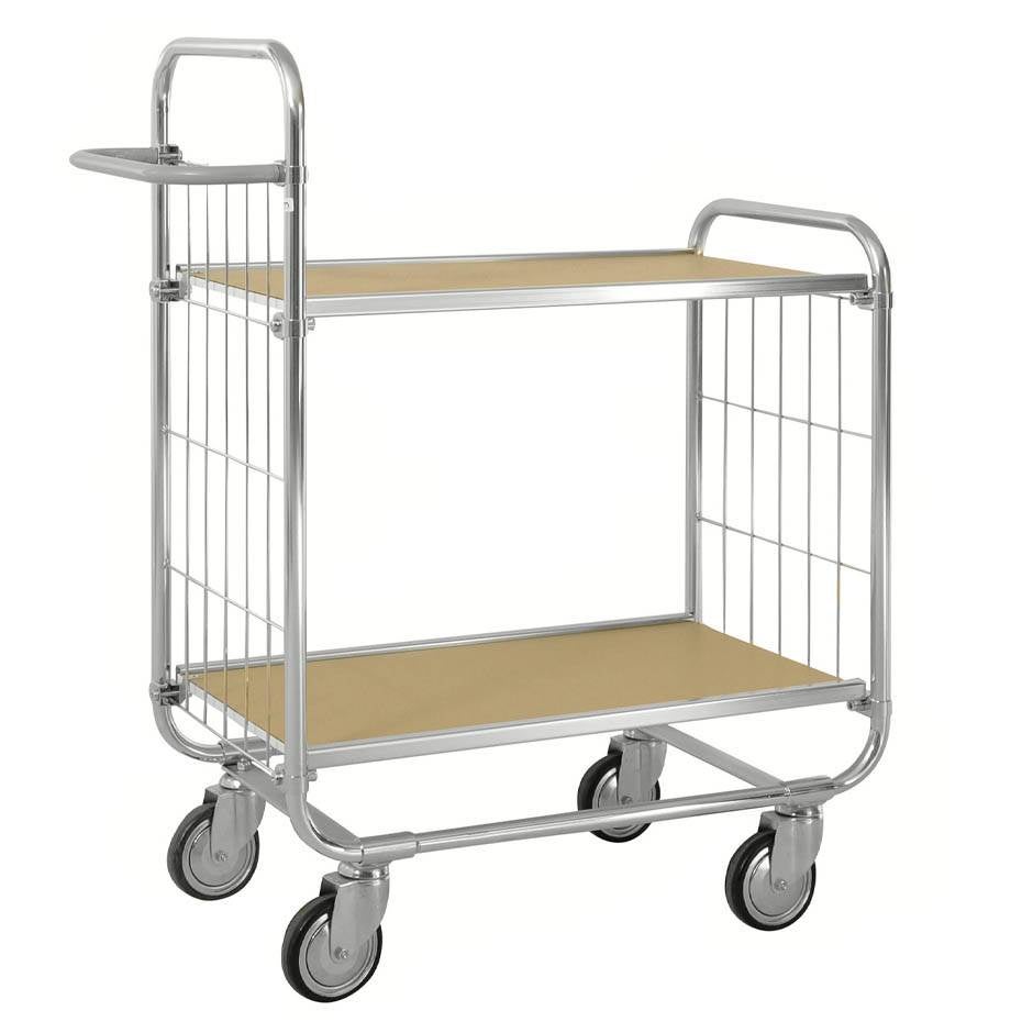 Plockvagn Flex 250 ESD, 2 plan, 815x470x1120 mm, kap. 250 kg, ESD-plan
