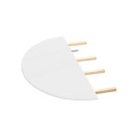 Ändskiva till konferensbord Kongress Style 1000x500 mm