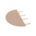 Ändskiva till konferensbord Kongress Style 1000x500 mm