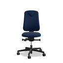 Arbetsstol Höganäs 280 Small med hög rygg, stor ställbarhet, tyg Select
