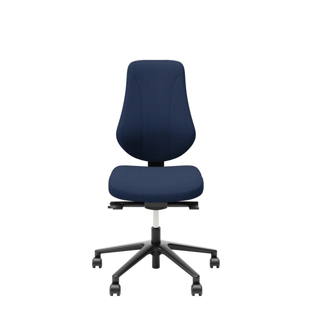 Kontorsarbetsstol Surf Freefloat, hög rygg, sitthöjd 45-58 cm, exklusive armstöd och nackstöd