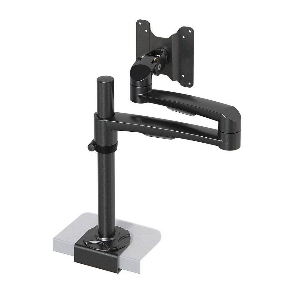 Monitorarm Oslo, armlängd 465 mm, klämfäste